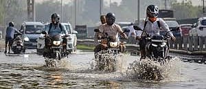 PTI : Heavy rains in Delhi-NCR |