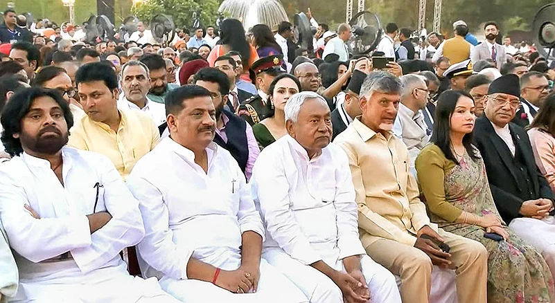 Oath-taking ceremony of Narendra Modi