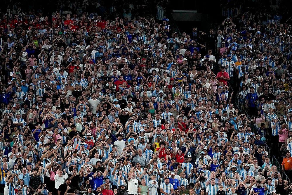 2024 Copa America Soccer Chile vs Argentina Photos_7