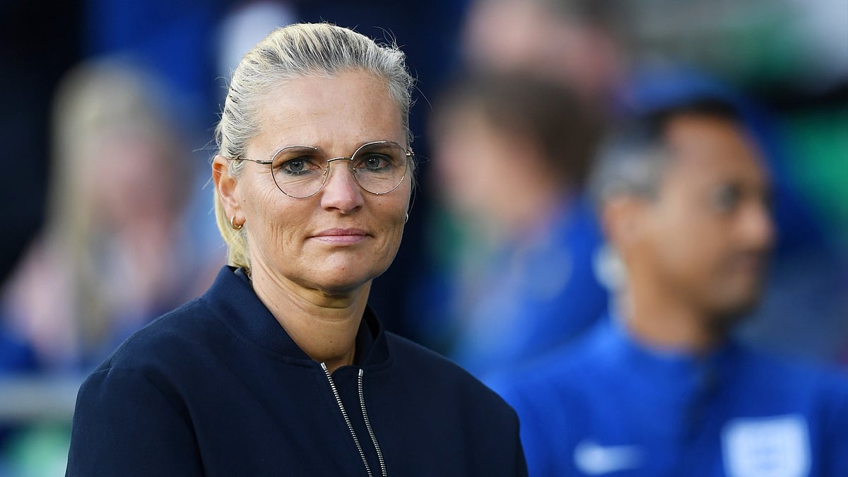 England manager, Sarina Wiegman