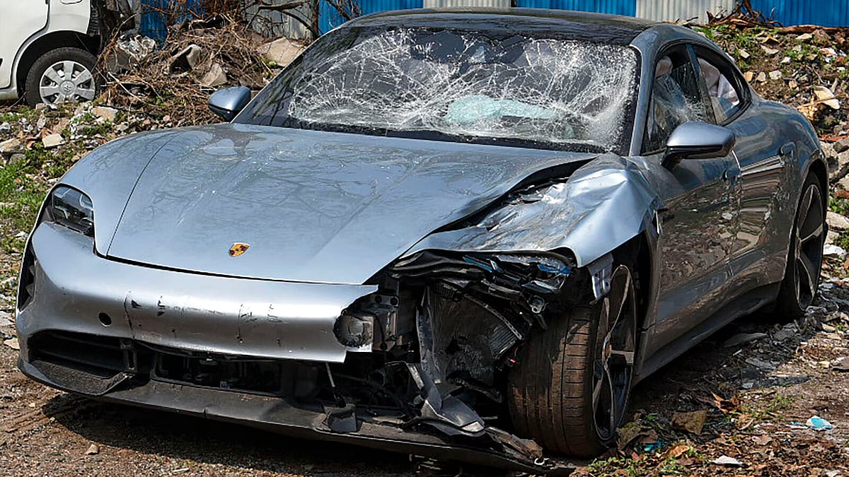Visual from Pune crash site | - PTI