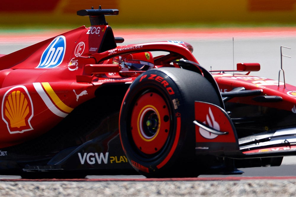 Ferrari driver Charles Leclerc