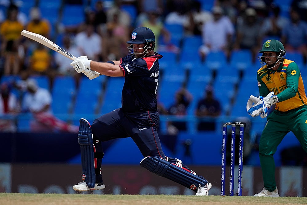 T20 Cricket World Cup Super Eights USA vs SA Photo_6
