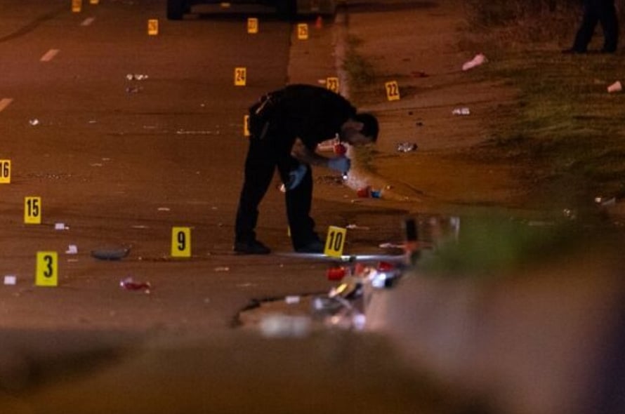 X : Mass Shooting In Akron, Ohio