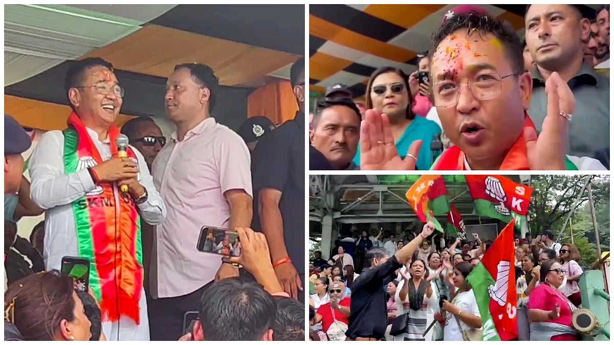 PTI  : Sikkim Assembly Election Result 2024: Prem Singh Tamang-led SKM All Set For 2nd Term After Landslide Victory 