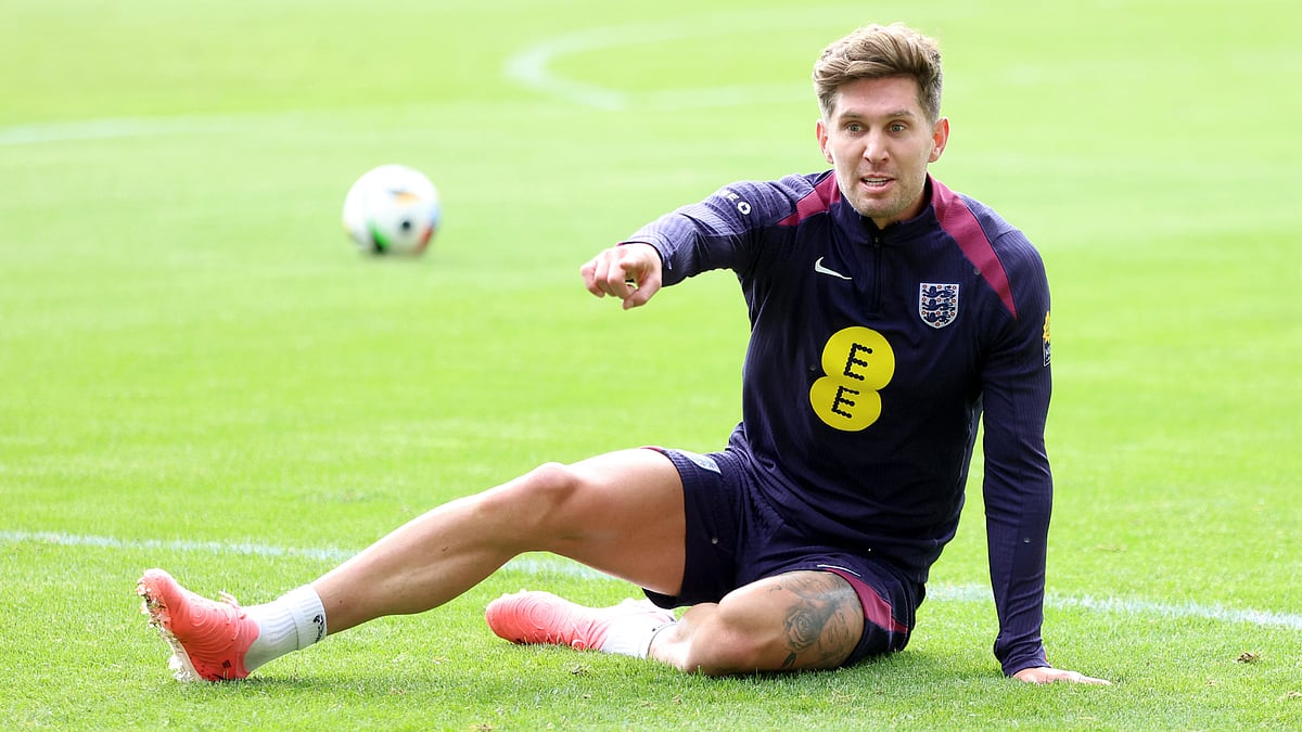 John Stones missed England training on Wednesday through illness