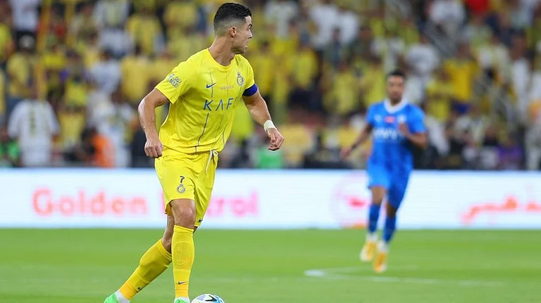 Cristiano Ronaldo was left crushed after Al-Nassr faced a a heartbreaking defeat against Al-Hilal. - AlNassrFC_EN/X
