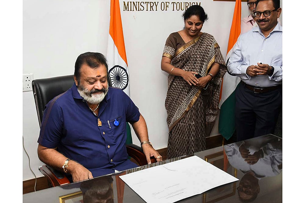 Malayalam actor Suresh Gopi