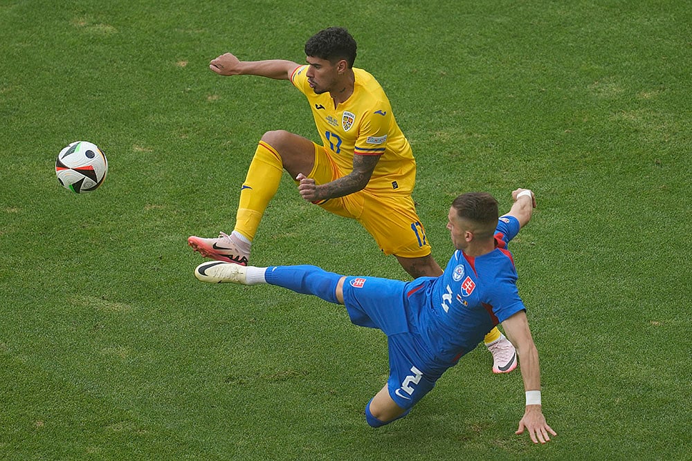 Euro 2024 Soccer Slovakia Romania Photos_7