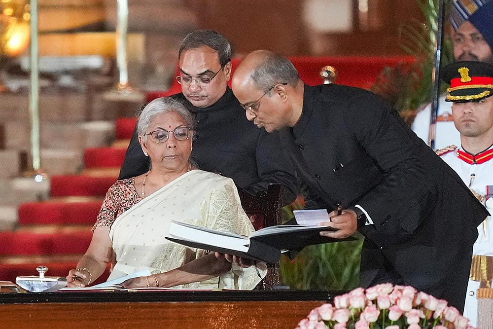 Oath-taking ceremony of Narendra Modi