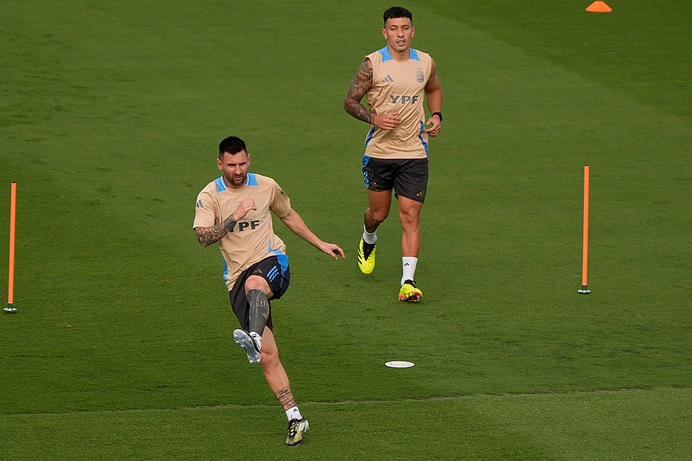 Copa America 2024: Lionel Messi trains ahead of Canada Match - | Photo: AP/Mike Stewart