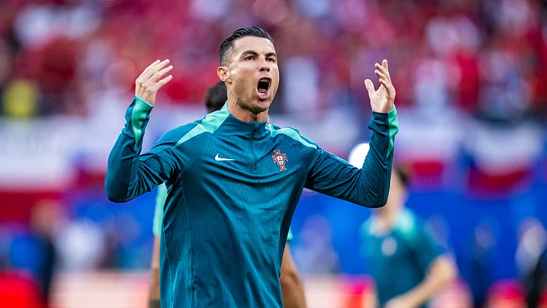 Cristiano Ronaldo made European Championship history on Tuesday - null