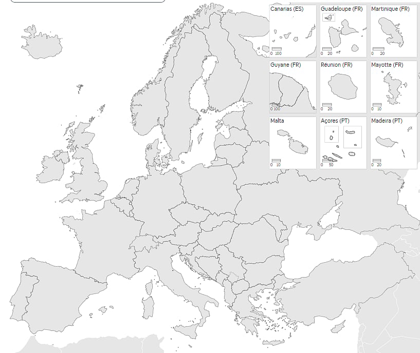 © EuroGeographics © UN–FAO © Turkstat           
Cartography: Eurostat – IMAGE, 10/2023  : Polls open in 20 EU countries |