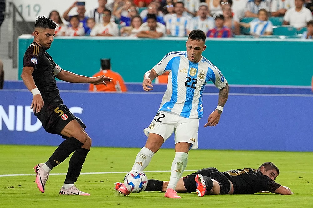 2024 Copa America Soccer Argentina vs Peru Photos_3