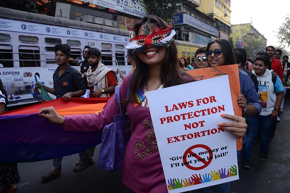 Protest March: Transgender people protesting for their rights