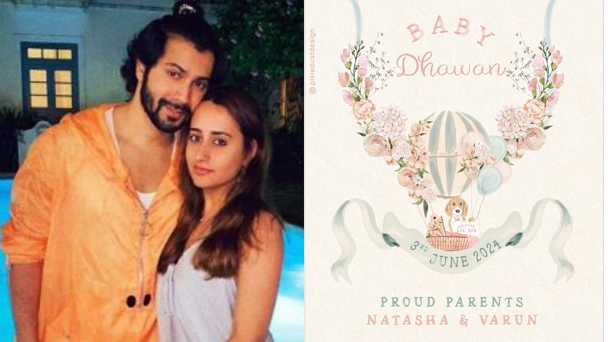 Instagram : Varun Dhawan-Natasha Dalal announce arrival of their baby girl
