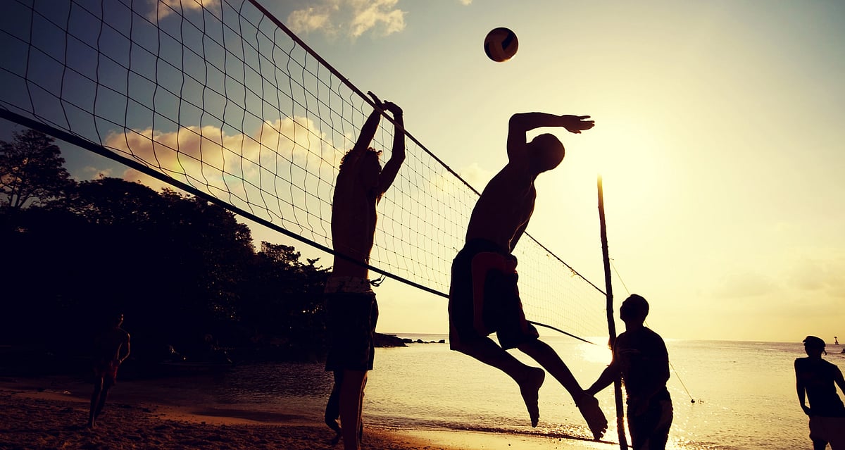 File : Representative image for India Volleyball team.