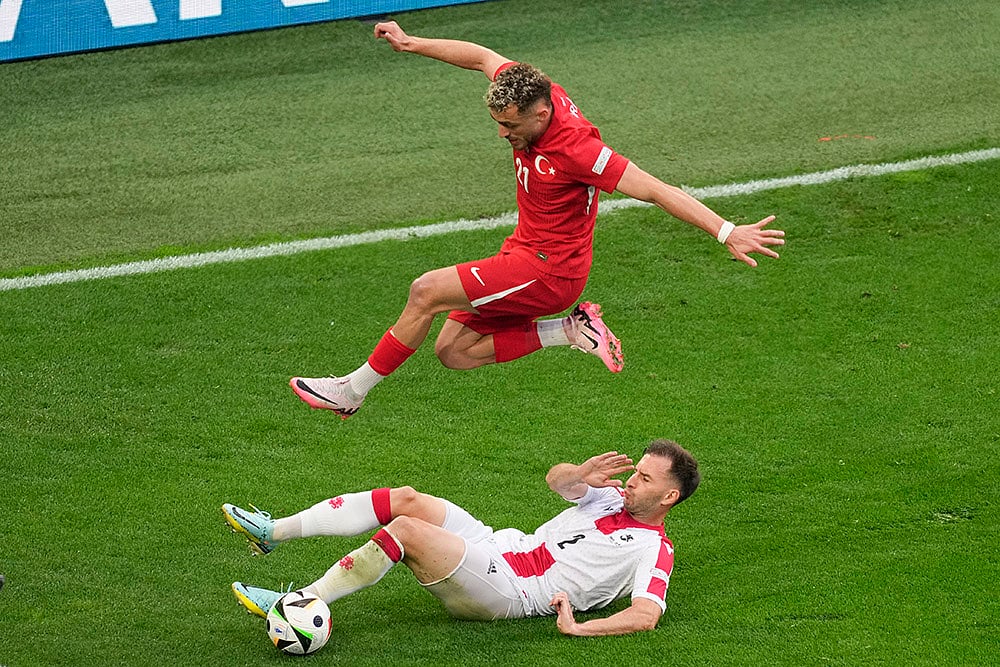 Euro 2024 Soccer Turkey Georgia Photos_8