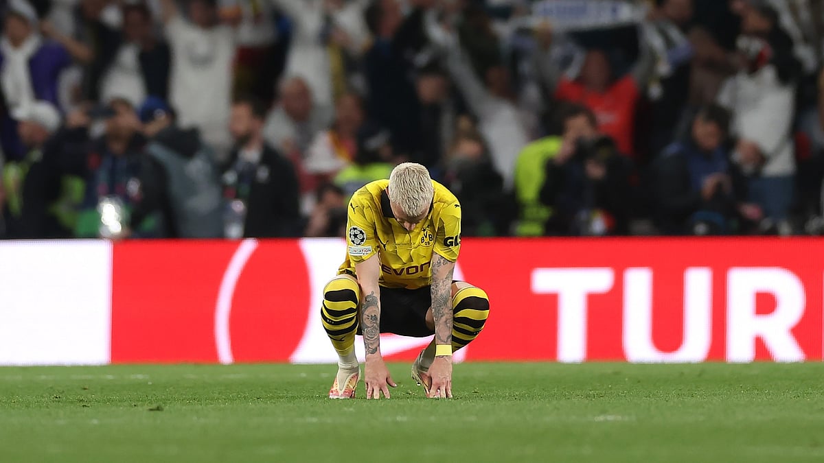 Marco Reus played his final game for Borussia Dortmund in the Champions League final.