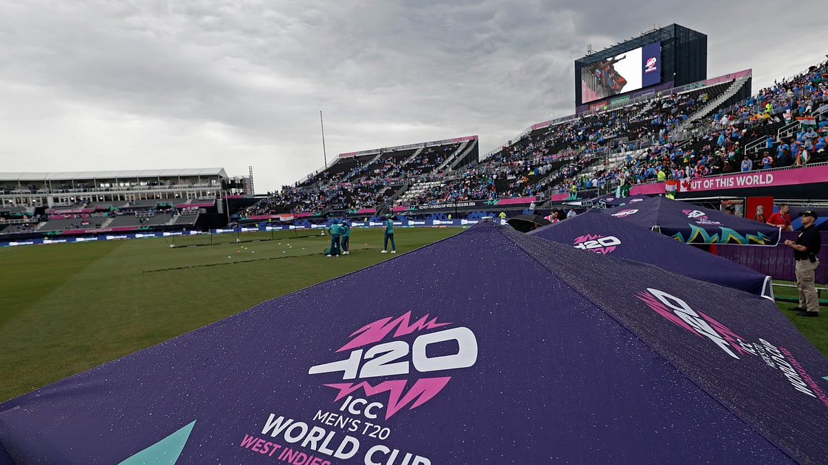 Photo: AP/PTI : The Nassau County International Cricket Stadium in Westbury, New York.