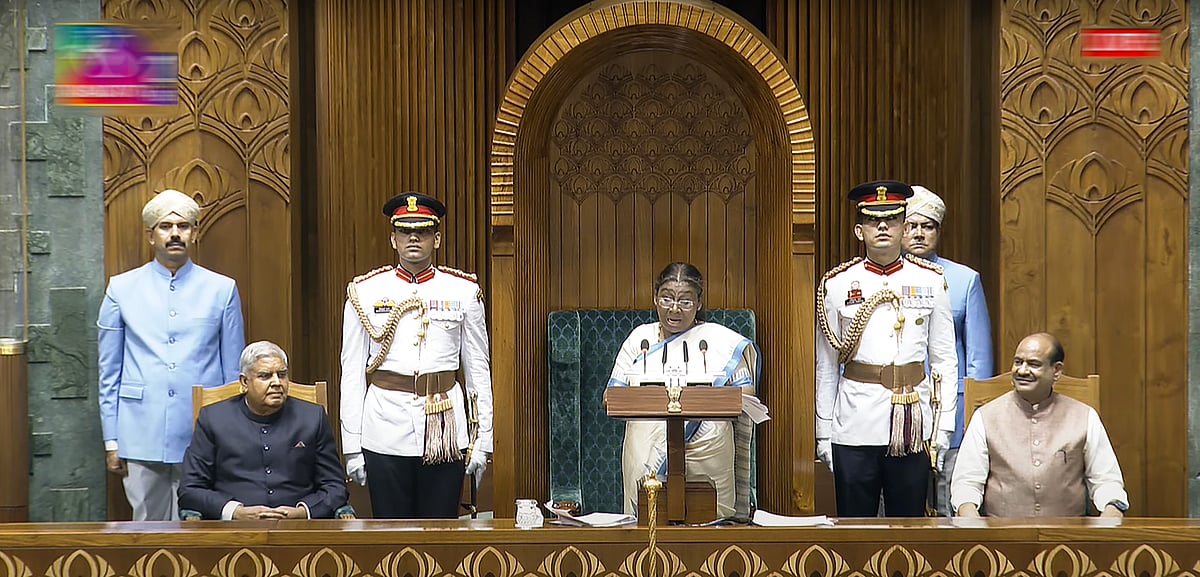 PTI :  
President's address to Parliament