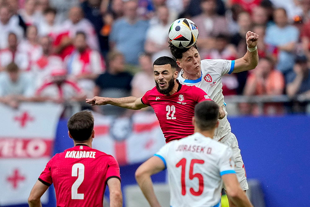 Euro 2024 Soccer Czech Republic vs Georgia 