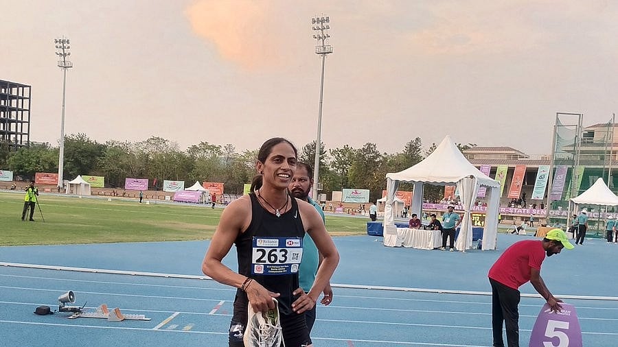 X | Athletics Federation of India : Kiran Pahal at National Inter-State Athletics Championships. 