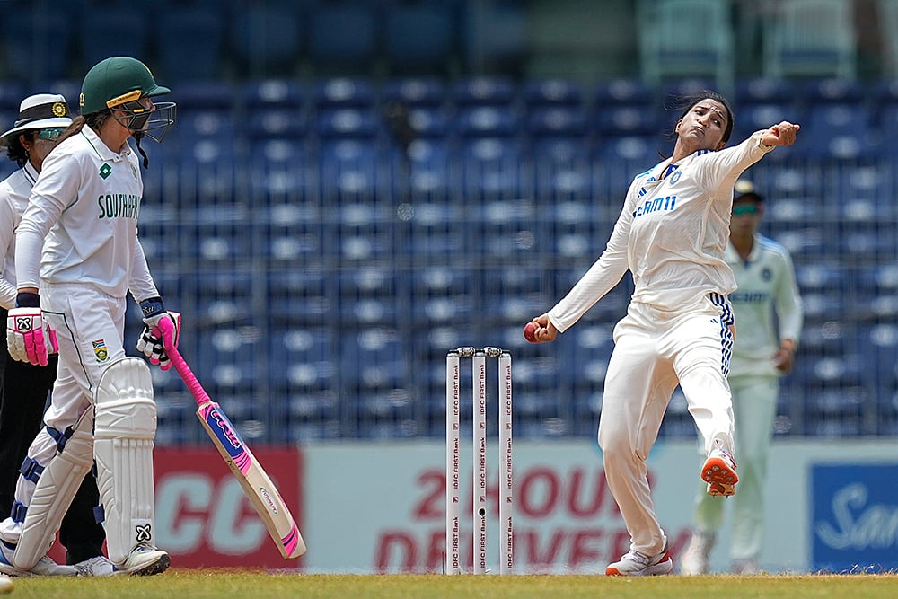 IND-W Vs SA-W Test cricket Day 2 photos_3