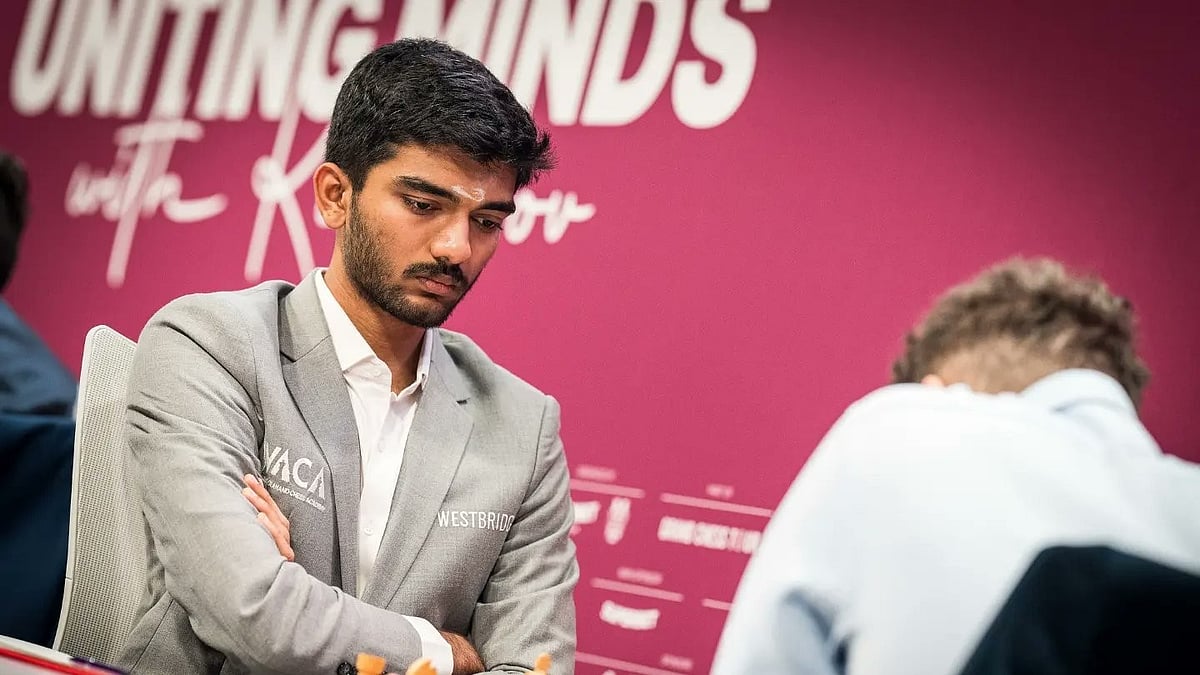 X | All India Radio News  : D Gukesh at the Superbet Classis Chess Tournament in Bucharest. 