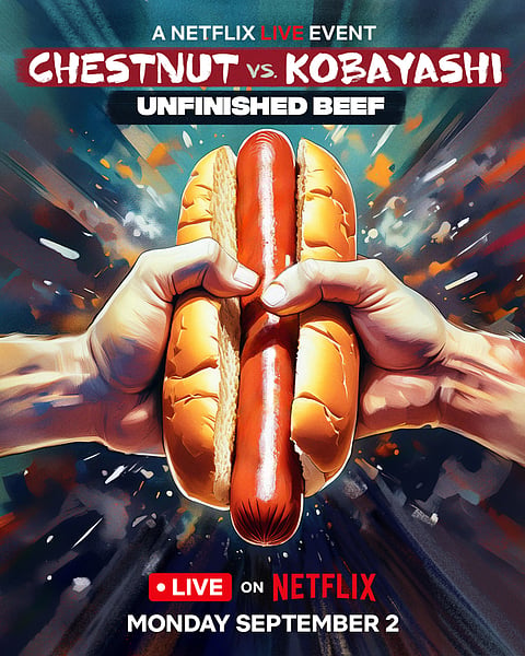 Chestnut Vs. Kobayashi poster