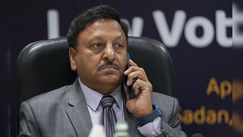PTI : Chief Election Commissioner Rajiv KUmar |