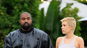 X : Kanye West and Bianca Censori