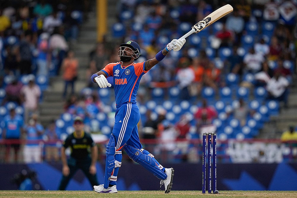 T20 Cricket WCup 2024: India vs Australia - Photo: AP/Ramon Espinosa