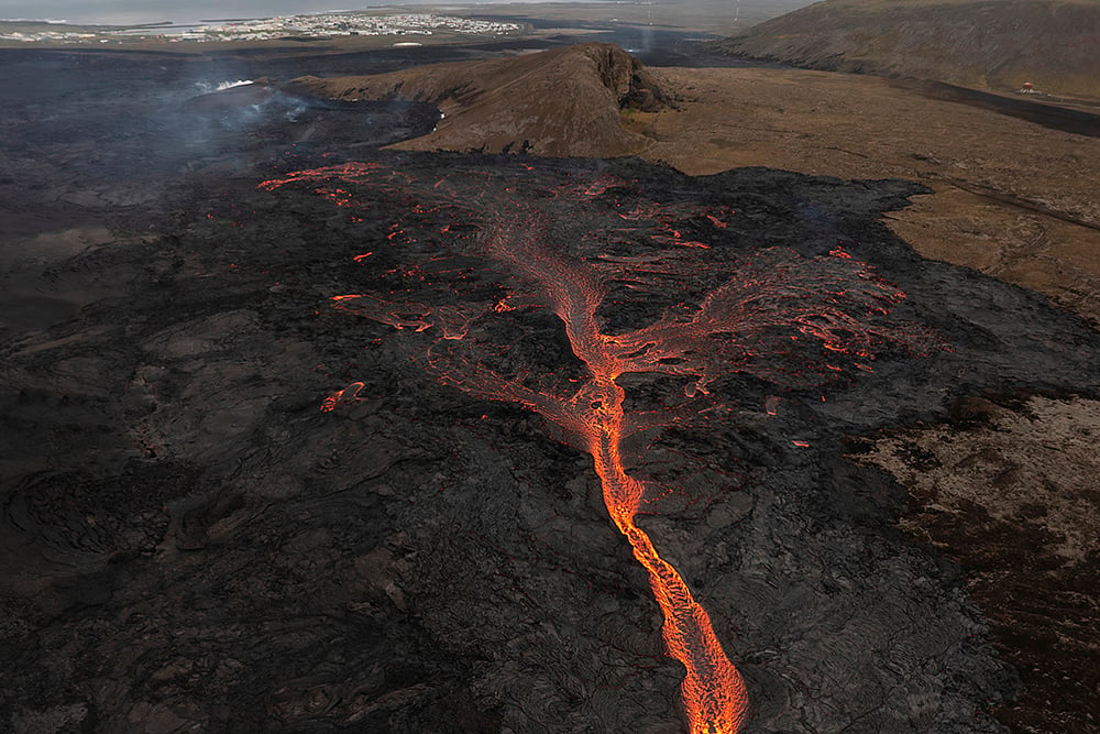 Grindavik volcano eruption photo_9