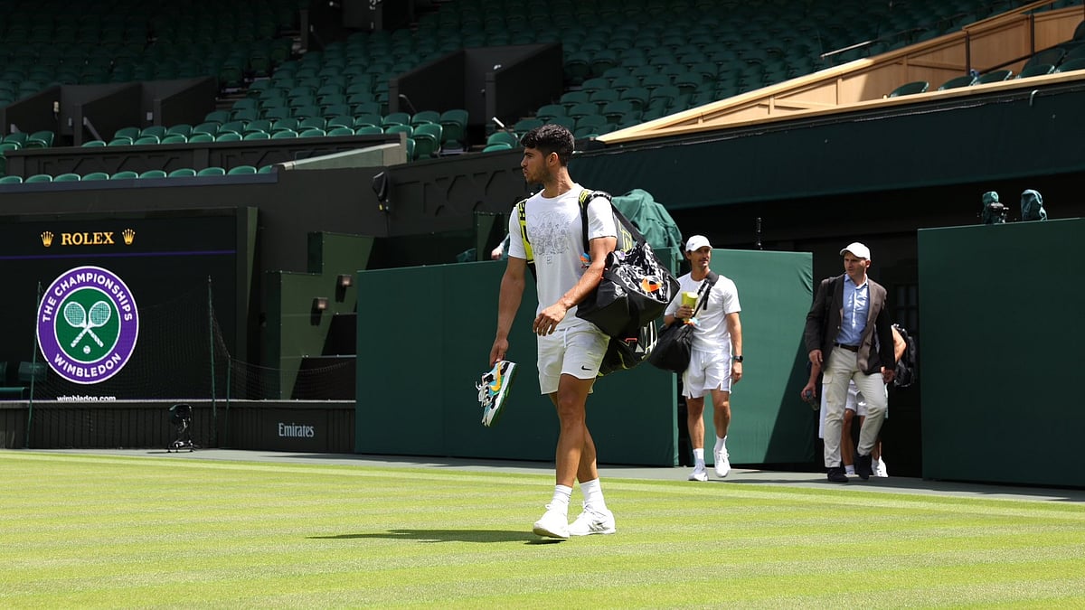 Reigning Wimbledon champion Carlos Alcaraz. - X/carlosalcaraz