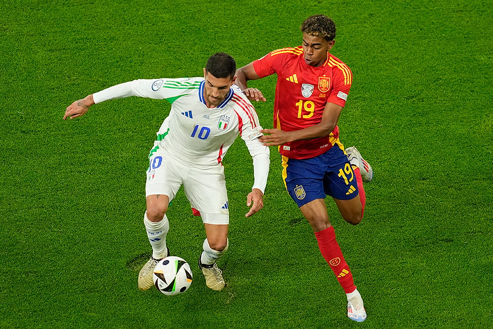 Euro 2024 Soccer Spain Italy photos_9