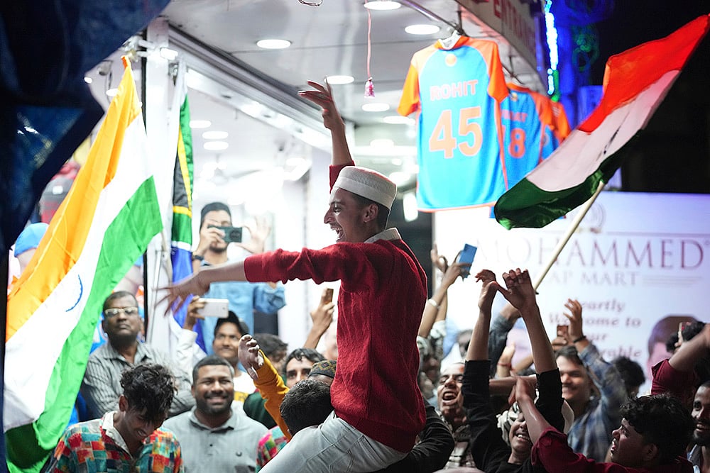 2024 T20 IND vs SA Cricket world cup final celebration Photos_4