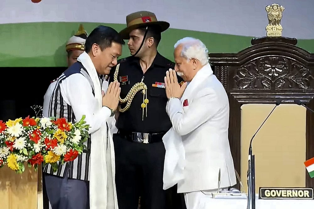 Arunachal cm oath taking ceremony Photo_3