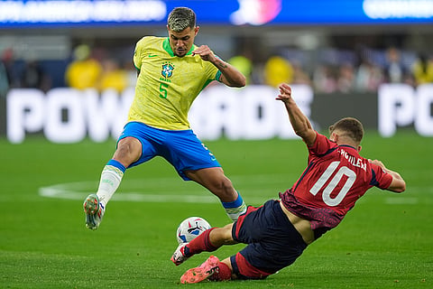 Copa America Soccer Costa Rica vs Brazil