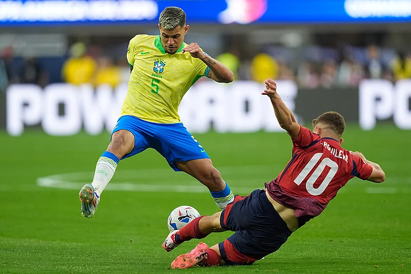 Copa America Soccer Brazil vs Costa Rica