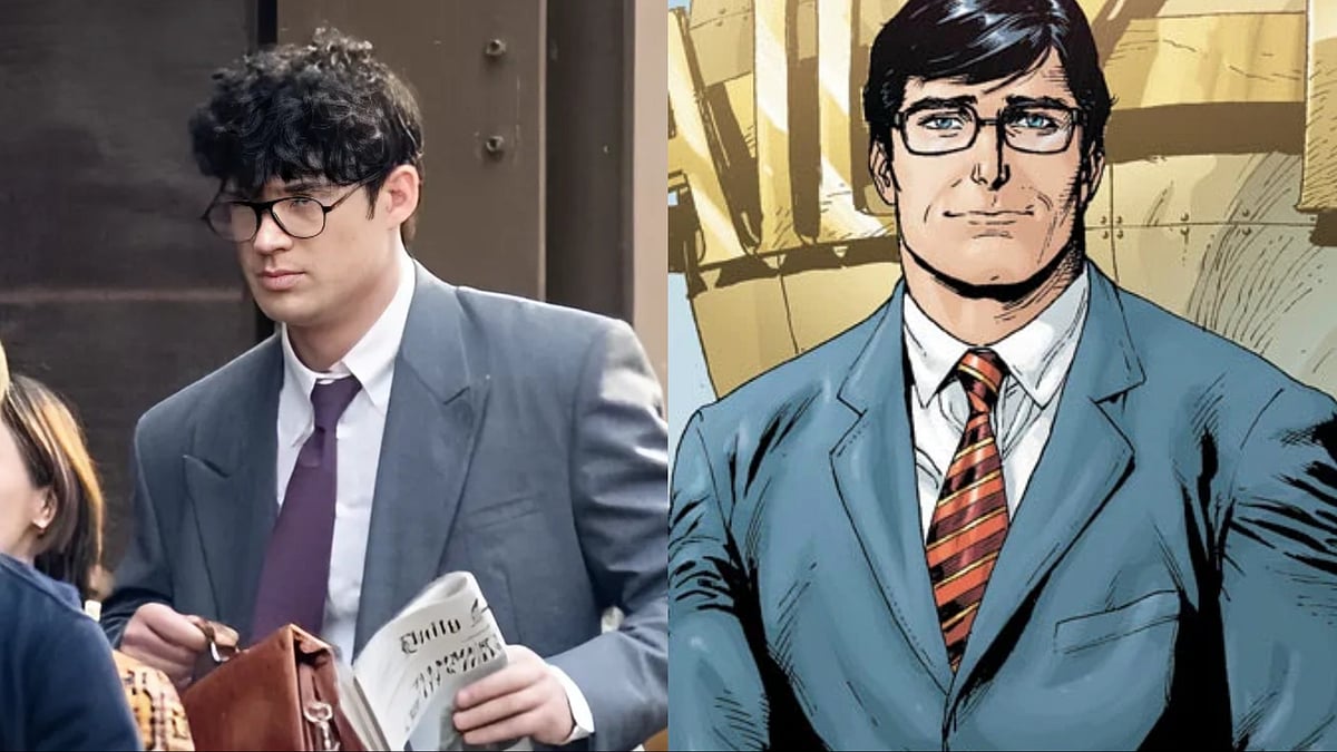 X : David Corenswet as Clark Kent in 'Superman'