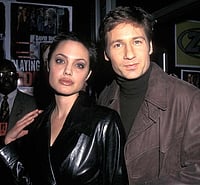 How David Duchovny ‘Discovered' Angelina Jolie: All He Knew Was That She Was A Movie Star X : Angelina Jolie and David Duchovny