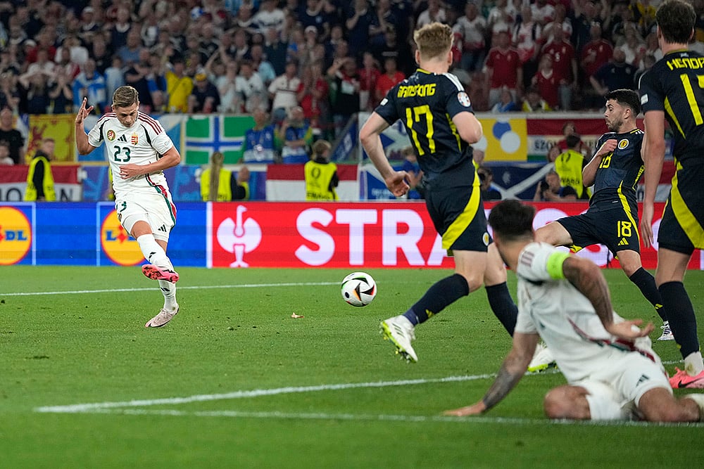 Euro 2024 Soccer Scotland Hungary photos_6