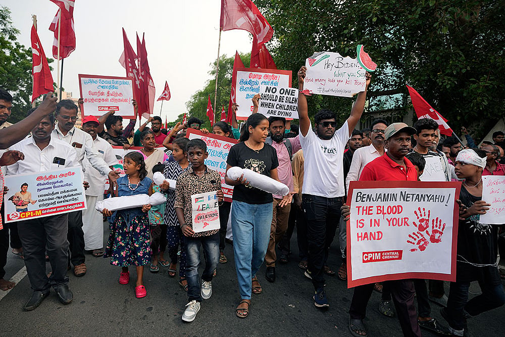 India Israel Palestinians