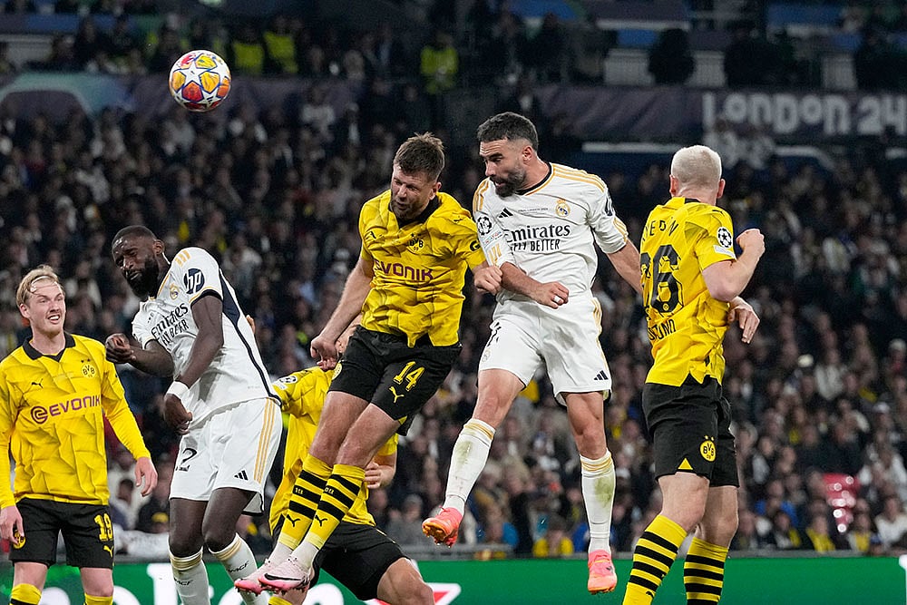 Champions League final soccer match