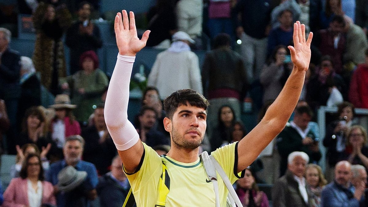 carlosalcaraz/X : Carlos Alcaraz lost to Jack Draper in the second round of Queen's Club.