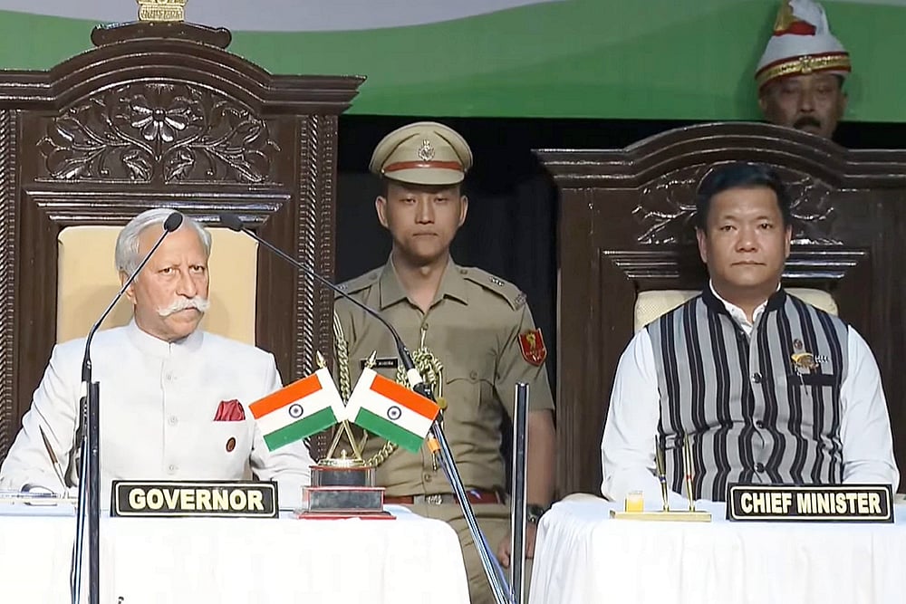 Arunachal cm oath taking ceremony Photo_5