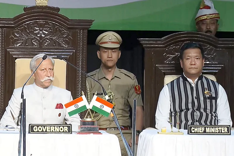 Arunachal cm oath taking ceremony Photo_5