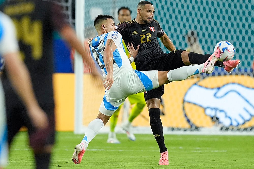 2024 Copa America Soccer Argentina vs Peru Photos_6