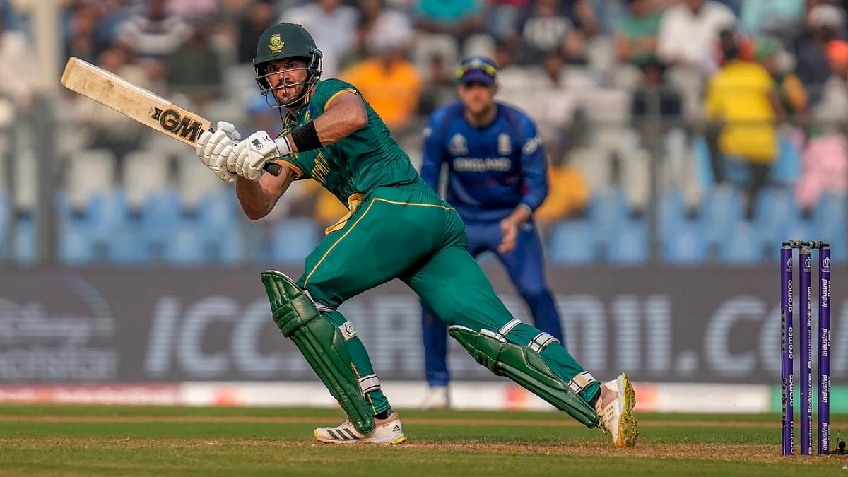 File/AP : Aiden Markram's led South Africa towards victory in their two matches till now. 